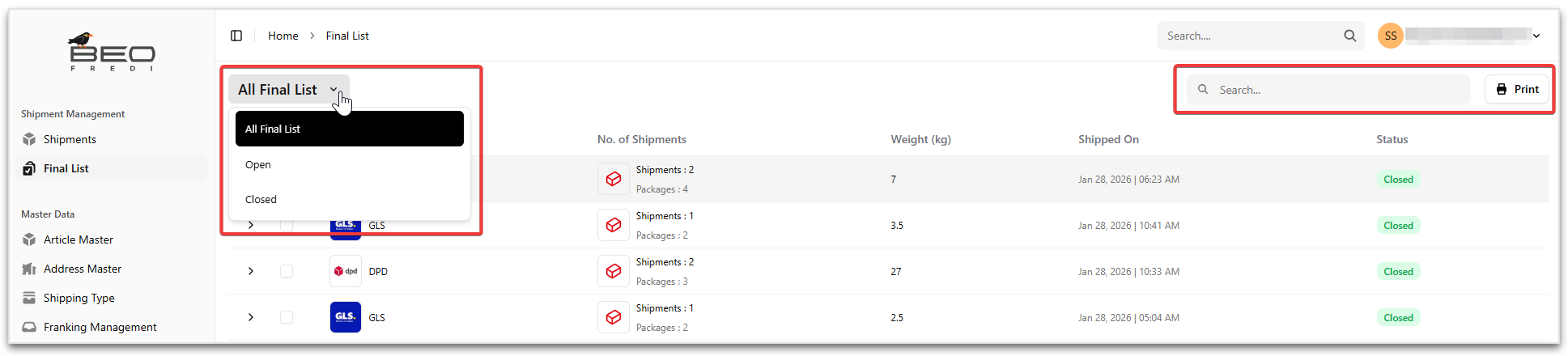 shipment-final-list-header